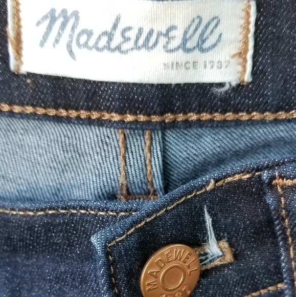 NWOT Madewell jeans Alley Straight (25) - Picture 5 of 7